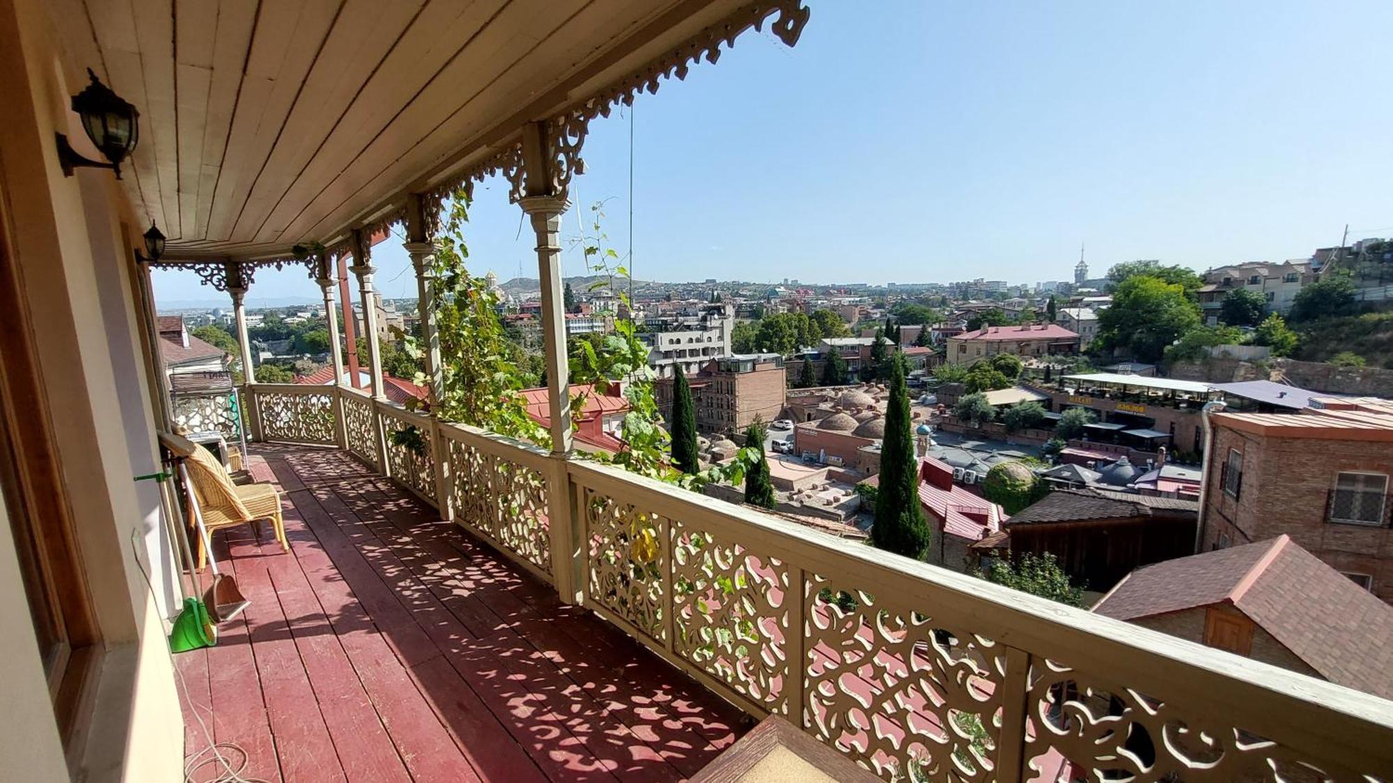 Anano Apartment On Botanikuri Tbiliszi Kültér fotó